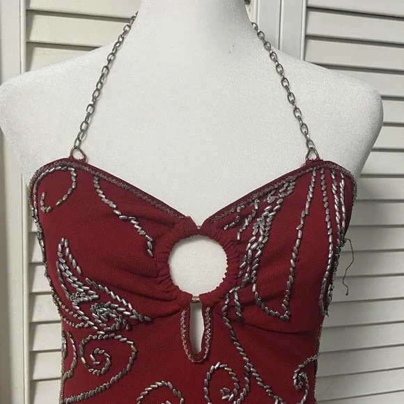 Attitudes by Debra Red Dress - Picture 2 of 16